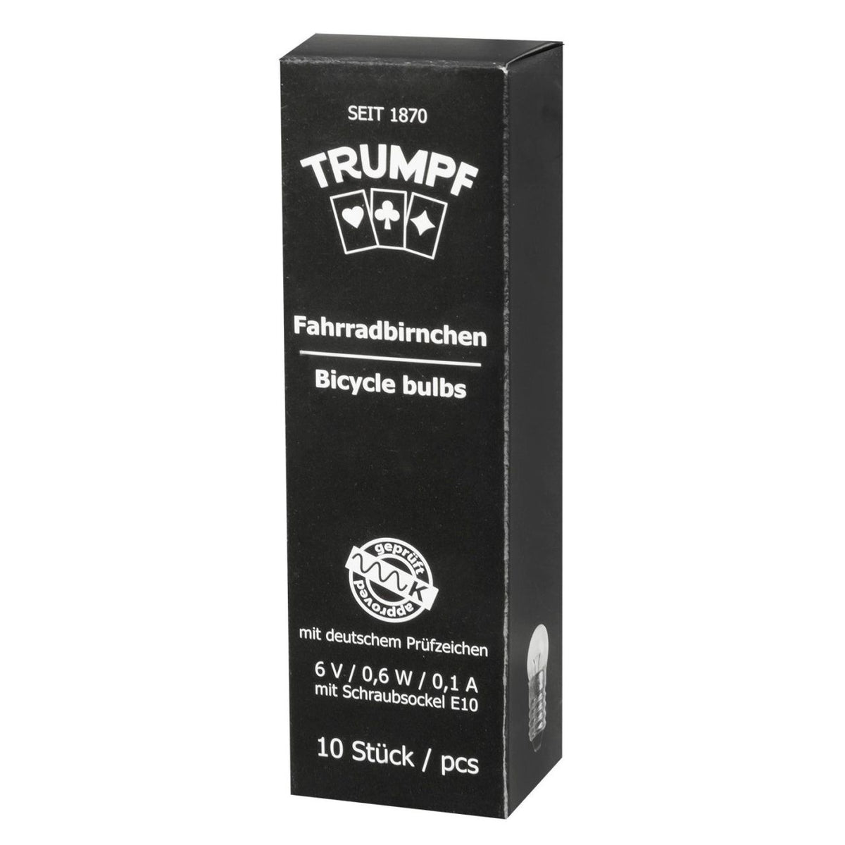 Rücklicht-Glühlampe 6 V / 0,6 W, Verpackung