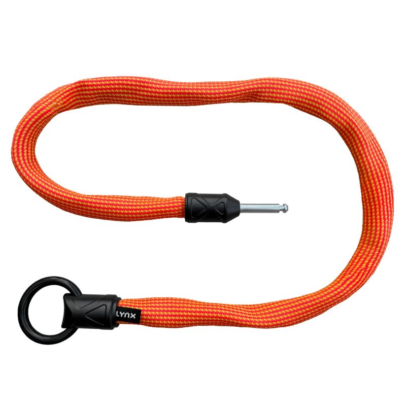 Loopix Einsteckkette orange am Rad