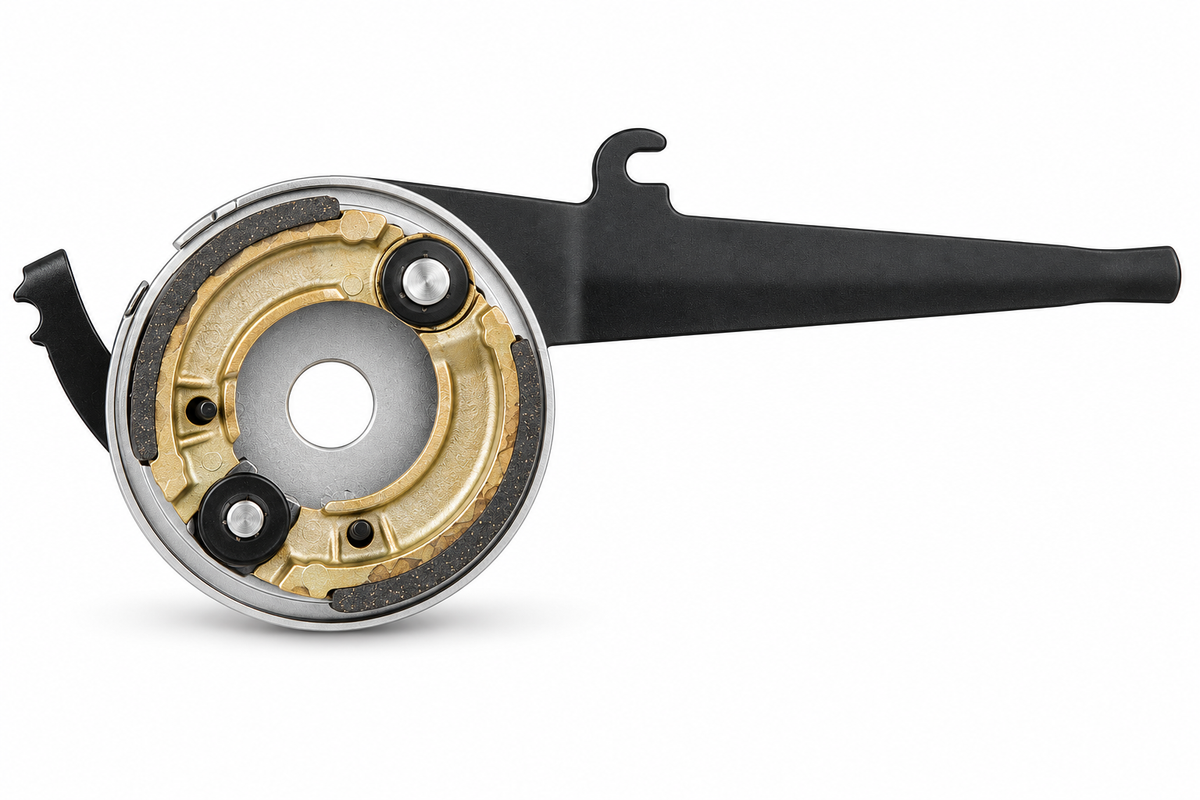 Trommelbremse Bremsplatte vorne mit Bremsbelägen 70 mm | Sturmey-Archer HSB430 für X-FD & X-FDD