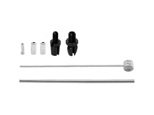 Elvedes Bremszug-Set für Shimano Rollerbrake, Edelstahl silber