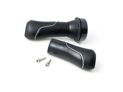 Gazelle Griffe 105 mm mit integrierter Drehklingel, schwarz