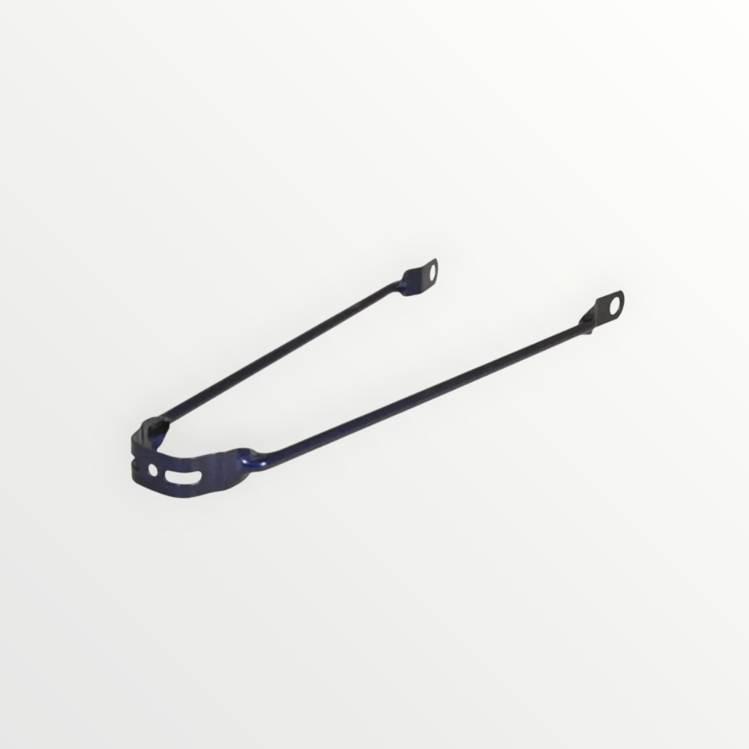 Hollandrad Schutzblechstrebe Stadtrad 28" | Stahl, Schwarz glänzend, vorne