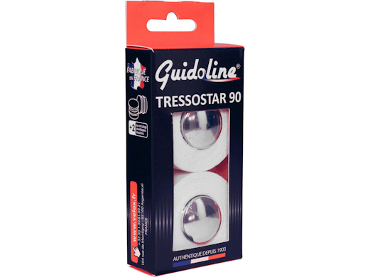 Velox Tressostar 90 Baumwoll-Lenkerband Weiß
