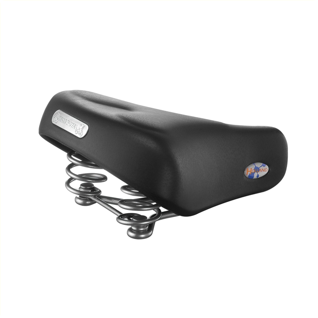 Selle Royal Holland Gel Sattel seitlich mit verchromten Stahlfedern