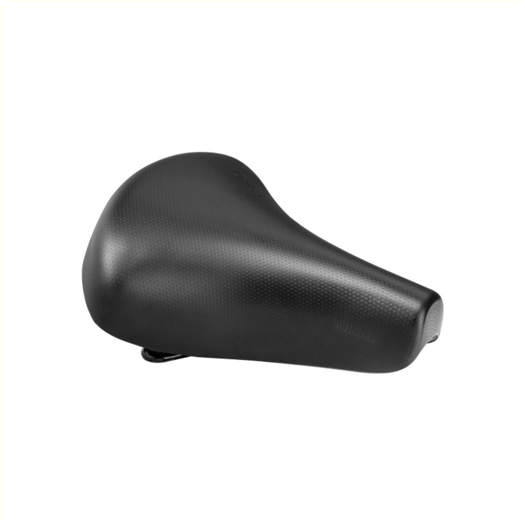 Selle Royal Holland Sattel von der Seite, klassische Hollandrad-Form