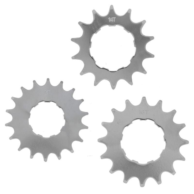 Singlespeed Ritzel 14, 16 und 18 Zähne