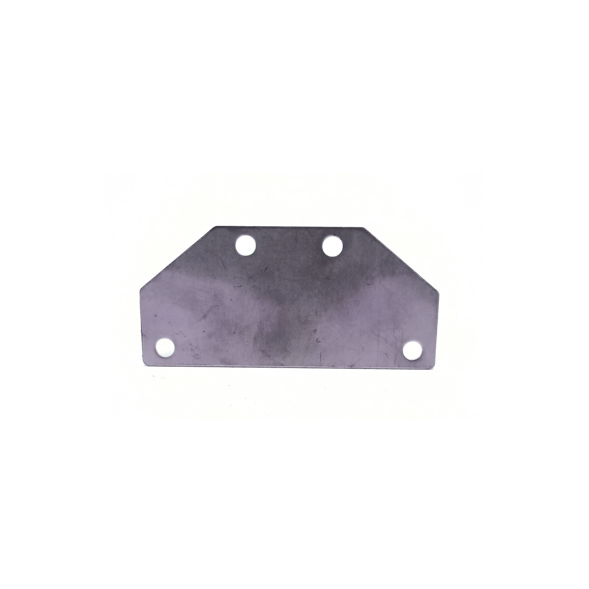 Gazelle Rücklicht-Adapter Edelstahlplatte für Gepäckträger