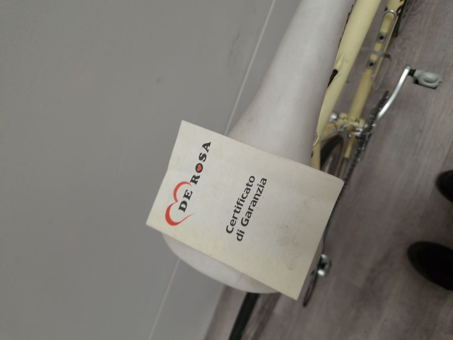 De Rosa Primato PA 325 Campagnolo Stahlrennrad Campagnolo | 57 cm