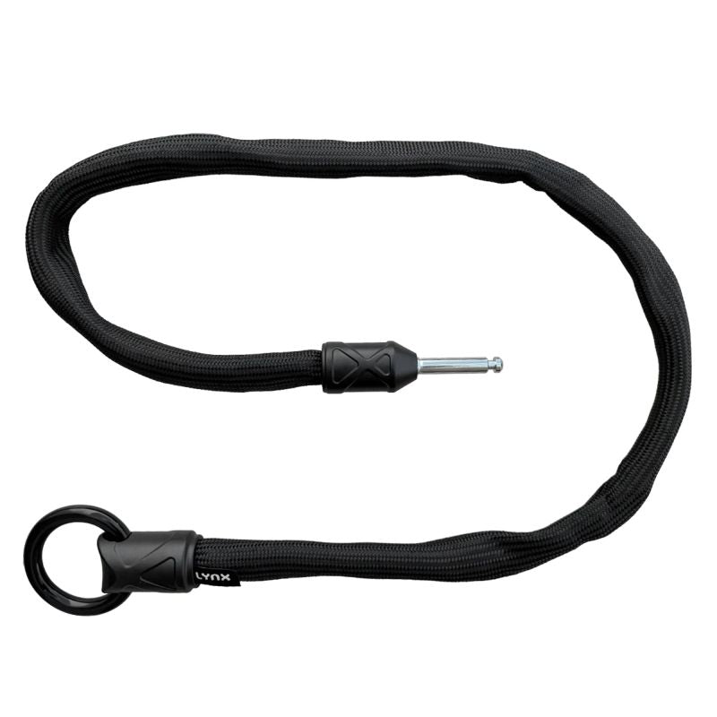 Einsteckkette mit Plug-in-Stift am Rahmenschloss