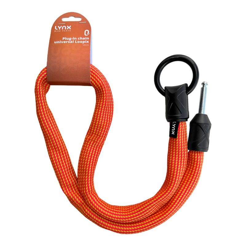 Lynx Loopix Einsteckkette 120 cm orange
