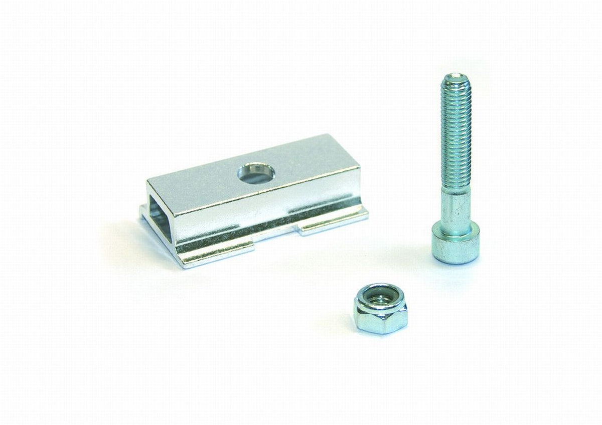 Ständer-Adapterplatte für schmale Ständerplatte am Gazelle Hollandrad, Aluminium