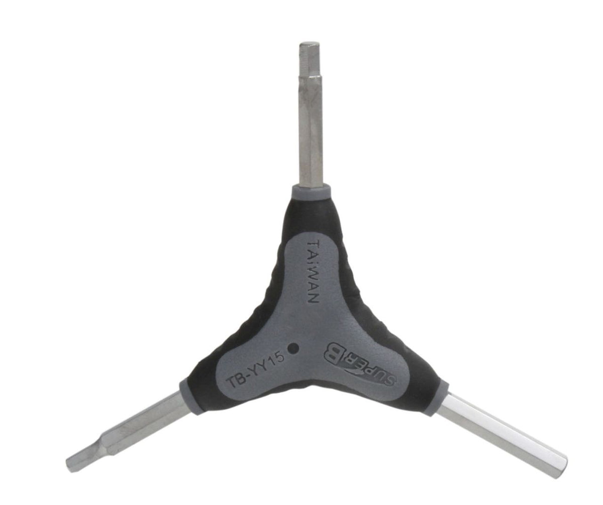 Super B Y-Inbusschlüssel 4/5/6 mm mit rutschfestem Griff