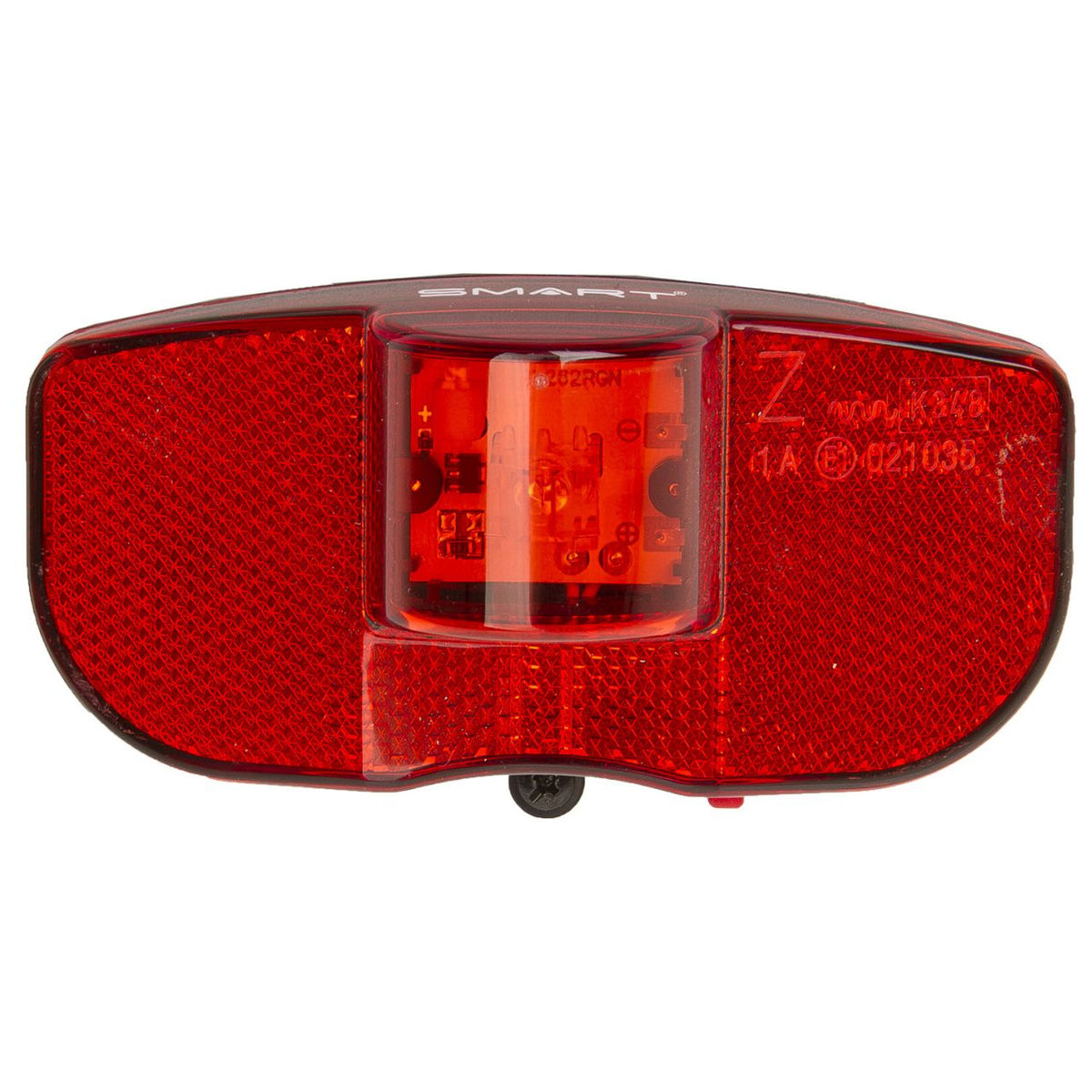 Batterie LED-Rücklicht für Gepäckträger 80 mm