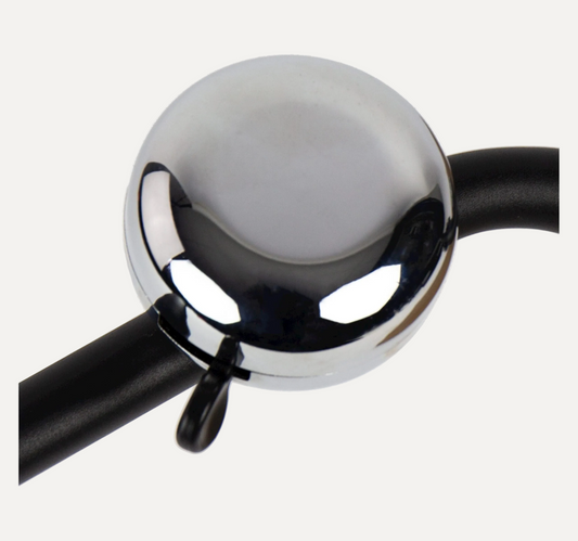 Widek Ding Dong Fahrradklingel 80 mm, Chrom – freigestellt