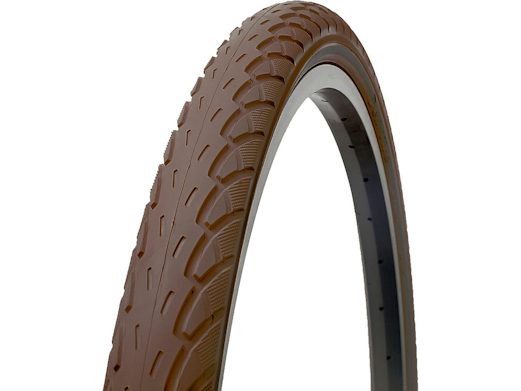 Brauner Deli Tire S-604 Hollandrad Reifen 28 x 1 1/2 Zoll mit Reflexstreifen