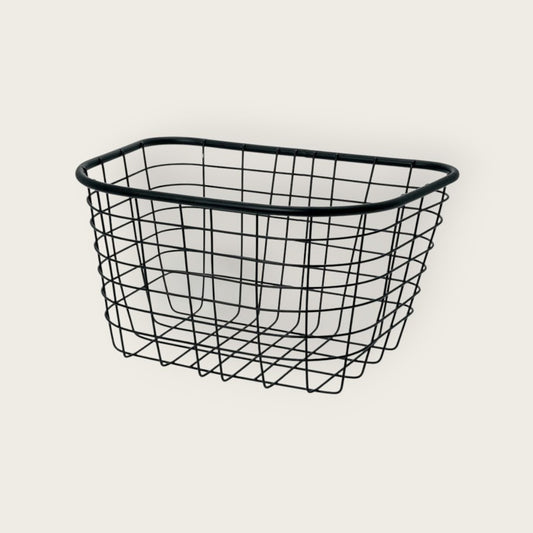 Design Fahrradkorb aus Stahl für Frontgepäckträger