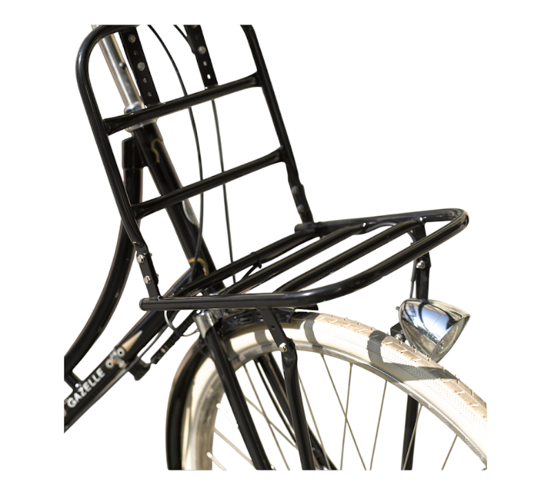 schwarzes hollandrad gazelle Hollandrad Frontgepäckträger Original