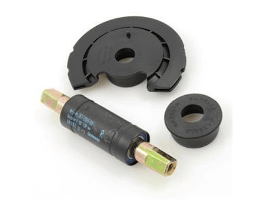 Gazelle Press-Fit-Innenlager 128 mm mit runder Halterscheibe für Kettenkasten