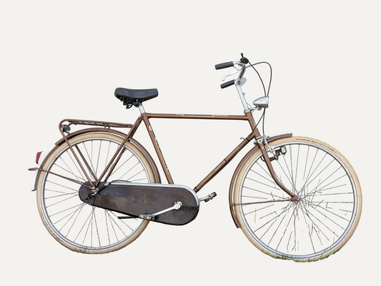 Gazelle Sport 15 Herren-Hollandrad in Braun-Metallic, Seitenansicht freigestellt