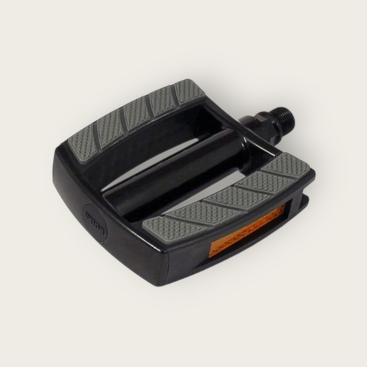 Solide Plattformpedale – Black Edition (City, Tour & E-Bike)