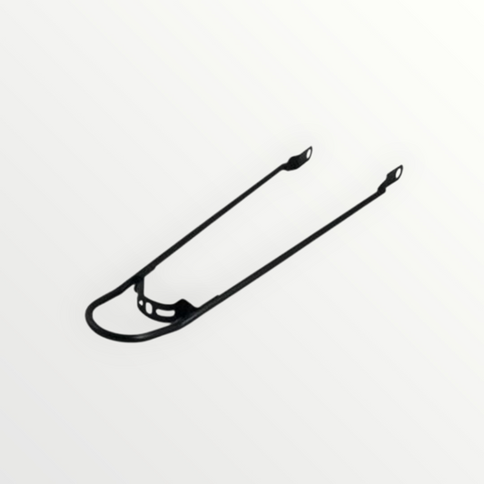 Hollandrad Schutzblechstrebe Stadtrad 28" | Stahl, Schwarz glänzend, hinten