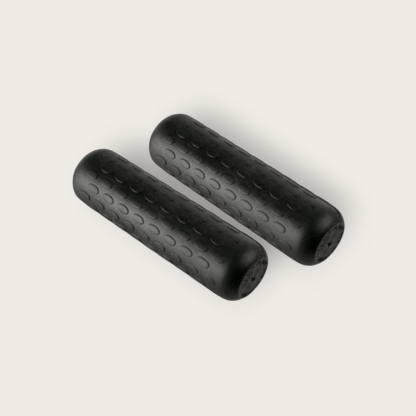 Hollandrad Fahrradgriffe NL Classic, gleichlang, 110 mm, Retro Design, Schwarz