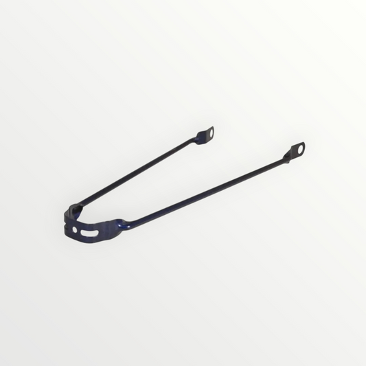 Hollandrad Schutzblechstrebe Stadtrad 28" | Stahl, Schwarz glänzend, vorne