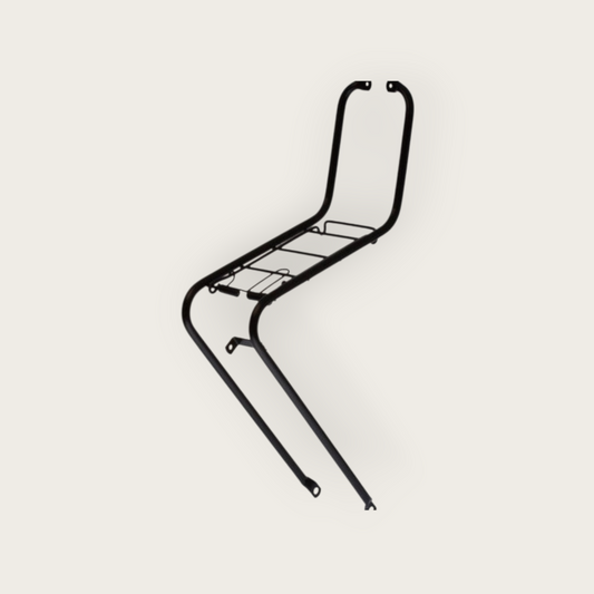 Hollandrad Frontgepäckträger mit Federklappe | vorne, schmal