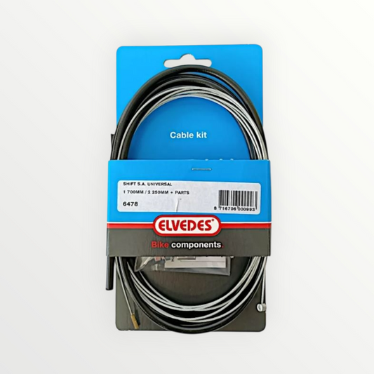 Tandem und Lastenrad-Bremszug für Hinterradbremse, extra lang, 4 m – Universal, Edelstahl