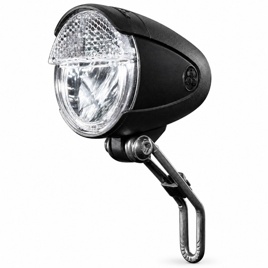 TRELOCK RETRO LED-Scheinwerfer Nabendynamo Schalter – 15 LUX